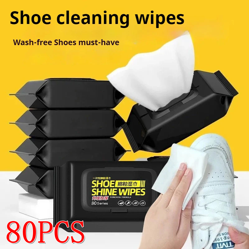 Sneaker Care Wipes - 12/30/80PCS Scarpe Da Ginnastica Cleaner Scarpe