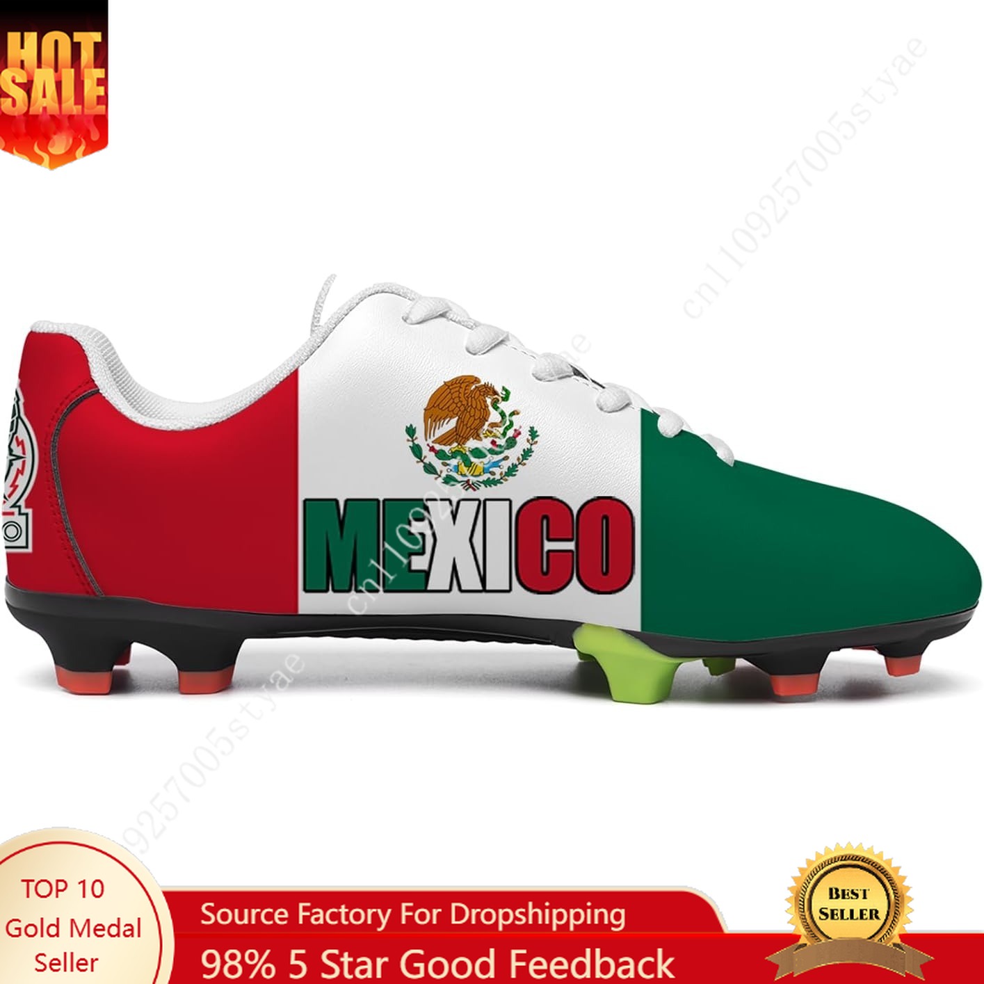 Sneaker Career - Scarpe da Calcio con Bandiera del