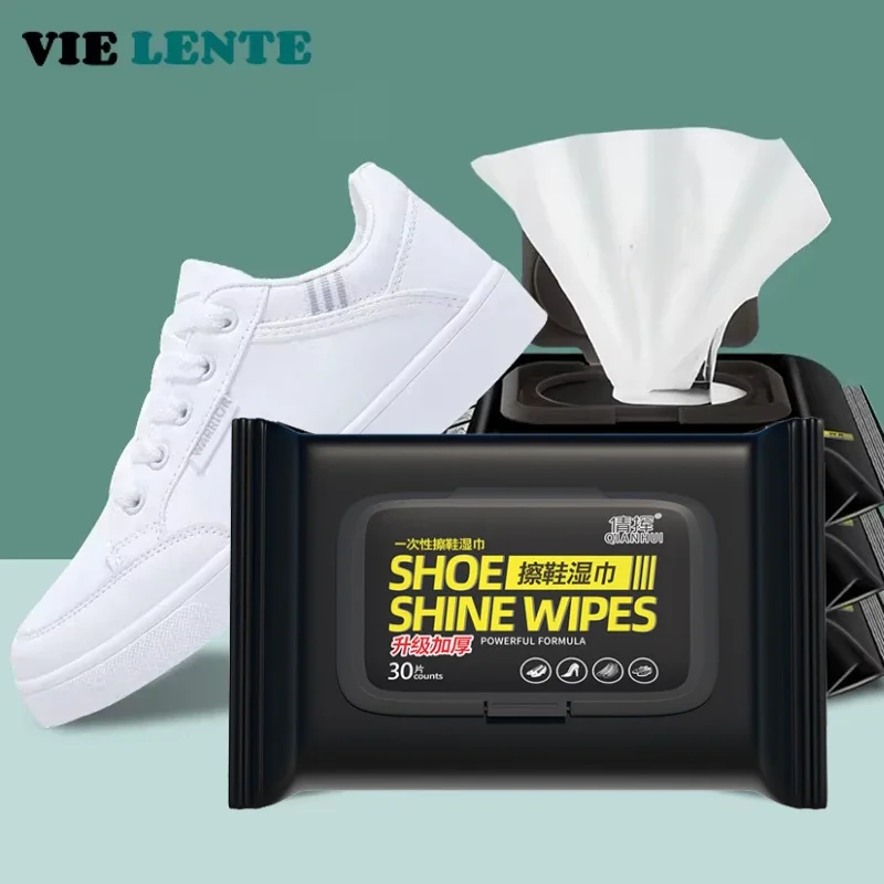 Sneaker Care Wipes - 12-60 pezzi scarpe usa e getta