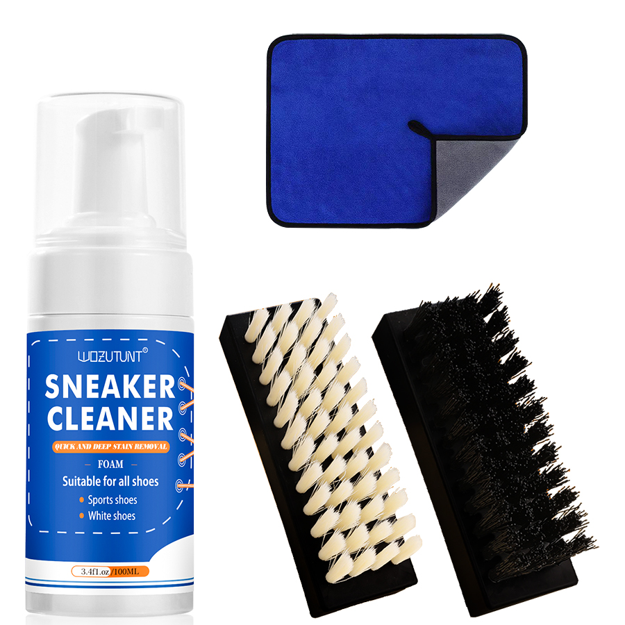 Sneaker Care Set - Kit detergente per scarpe bianche per