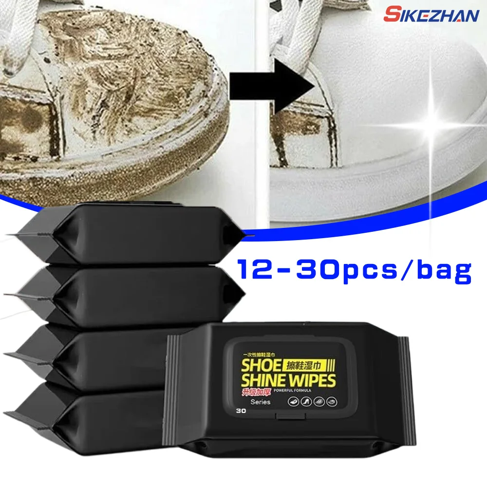 Sneaker Care Wipes - 12 Pz/30 Pz/borsa Scarpe Usa E