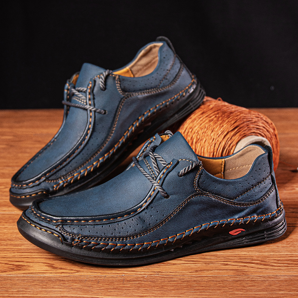 Sneaker Career - Scarpe da uomo taglie forti Cuciture